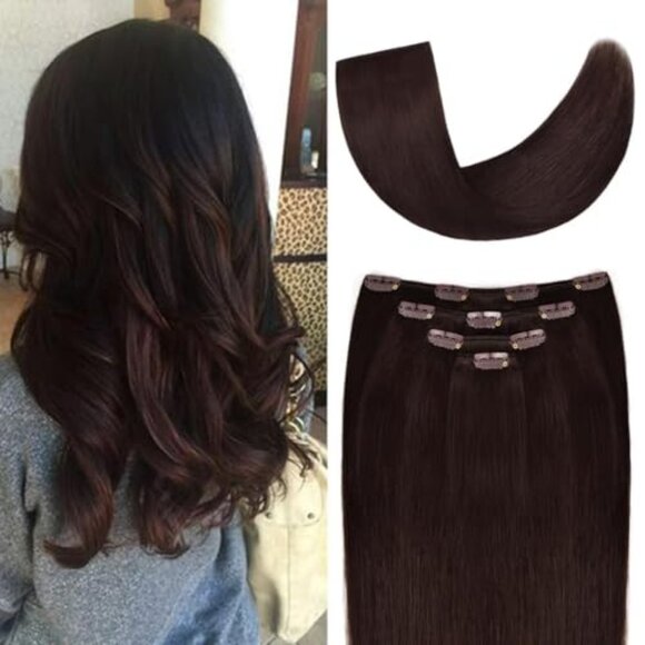 Accessories - 12" Clip in Hair Extensions Remy Human Hair for Women